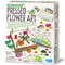 4M: Green Creativity: Pressed Flower Art - Preserve Plants & Leaves, DIY Trinket Boxes-Greeting Cards-Bookmarks, Nature Arts & Craft Kit, Kids Age 5+